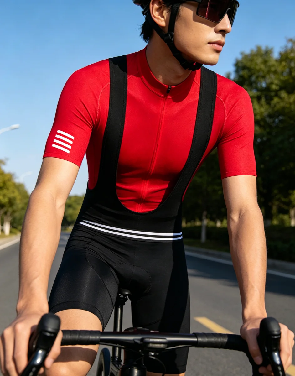 

New Men Summer Jersey Set Short Sleeve Ropa Ciclismo Hombre Cycling Clothing Triathlon Bib Shorts Suit Bike Uniform Maillot