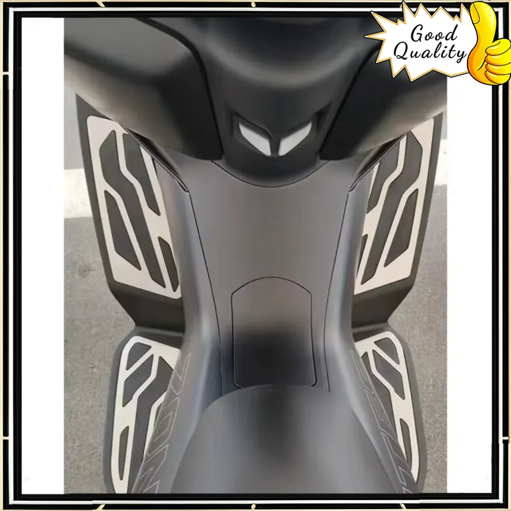 

For ZONTES 350D D350 custom stainless steel pedal pad non-slip brushed pedal trim plate non-destructive installation