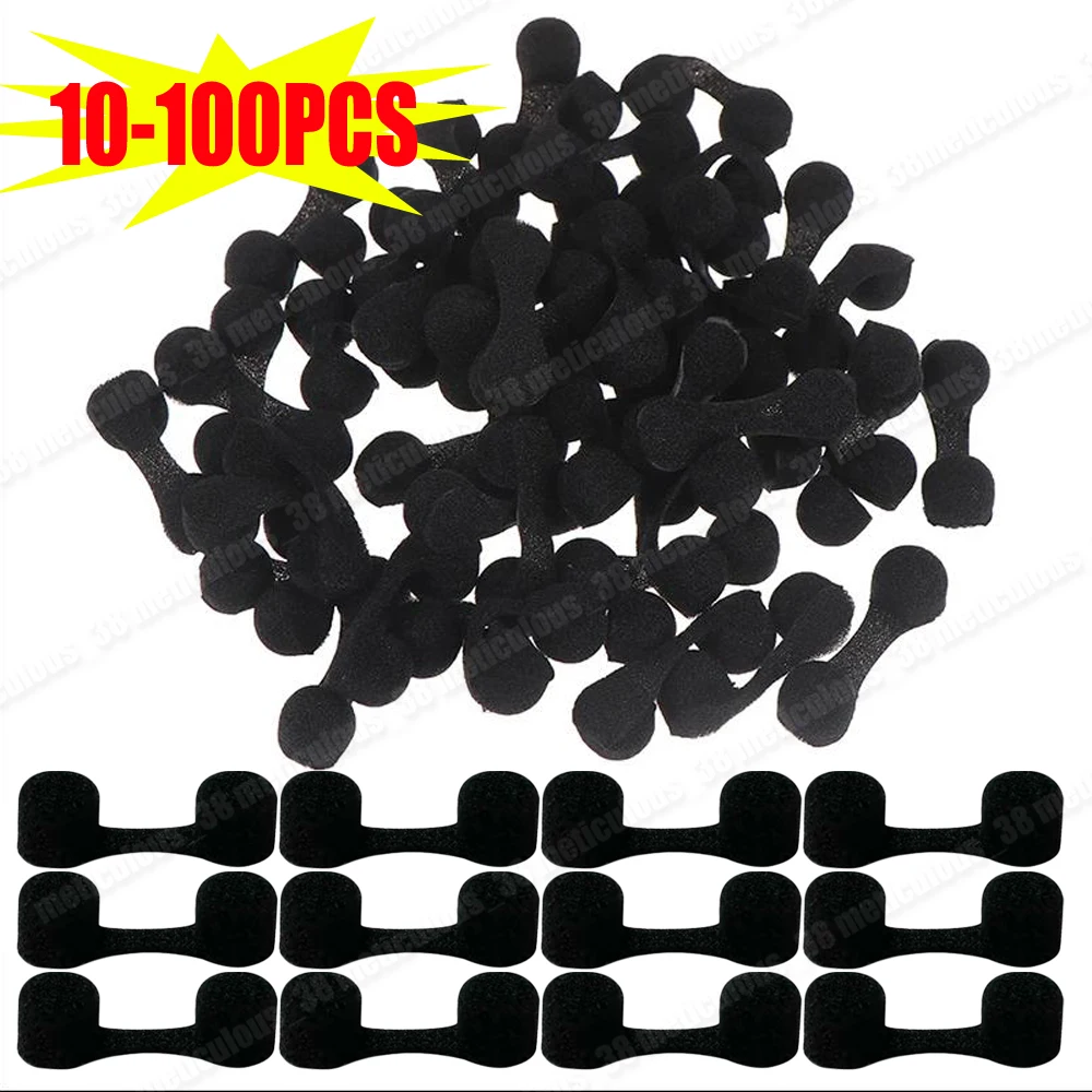 10-100PCS Disposable Sponge Nasal Plug Anti-pollution Tanning Nasal Plug Nose Filters Sponge Black/White Breathable Nose Filters