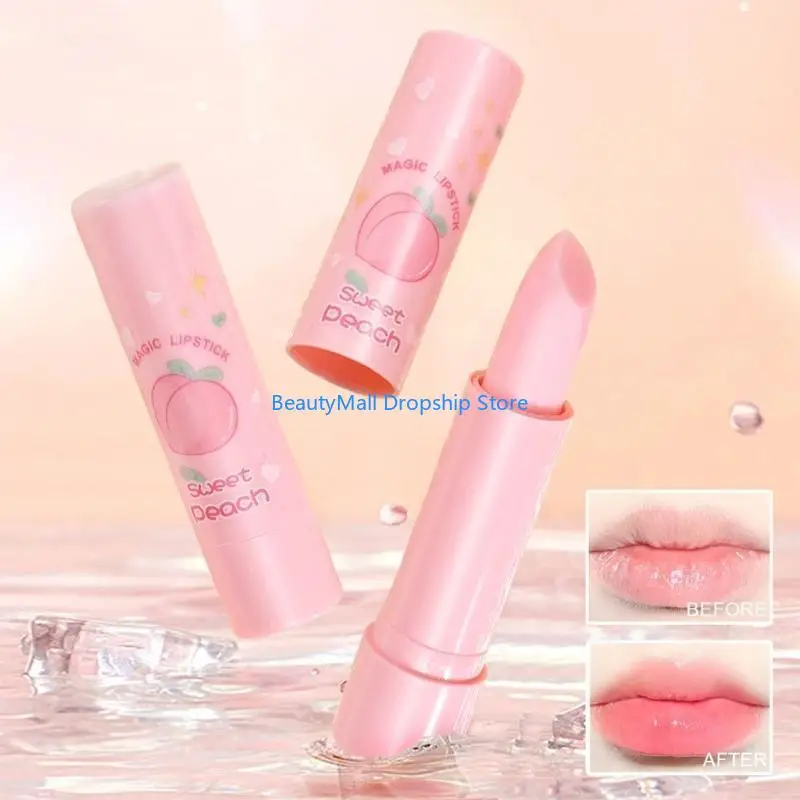 40JD 보습 립밤 컬러 변화 립스틱이 여성 소녀를위한 오래 지속됩니다.
