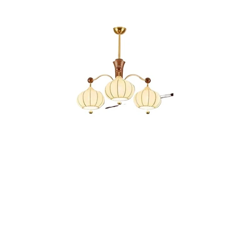 Living room French antique retro American dining room Bedroom Elegant fabric main lighting, whole house