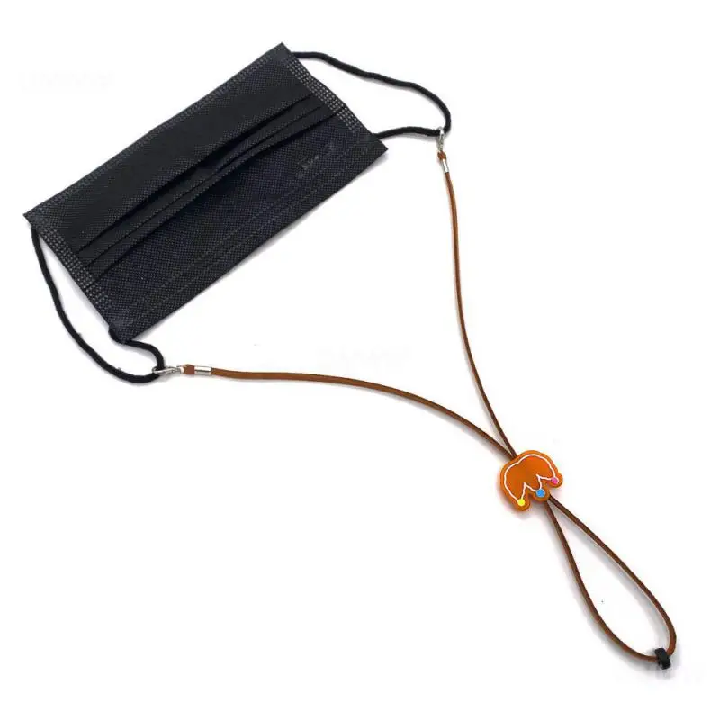 Mask Hanging Rope Adjustable Colorful Children Glasses Cord Lanyard Student Masks Holder Rope Strap Boys Cartoon