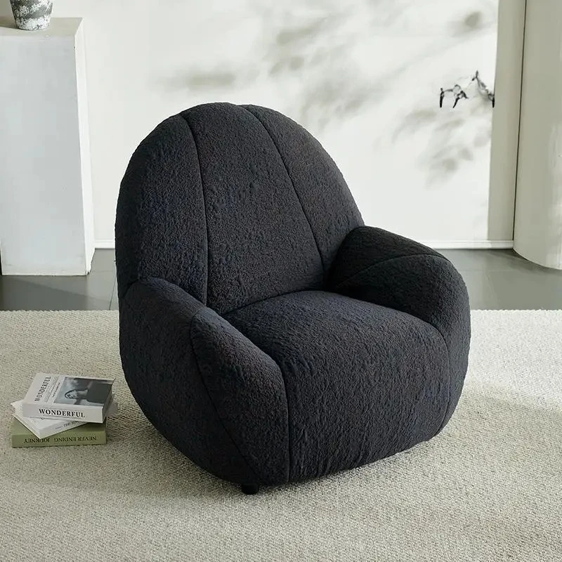 

Light luxury single sofa Light luxury small apartment designer balcony Lazy comfortable designer simple