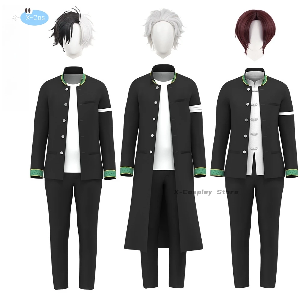 Wind Breaker Costume Wig Cosplay Anime Adult Men's Woman Disguise Costumes Women's Cos Halloween Cosplays Clothes Custumes Kid