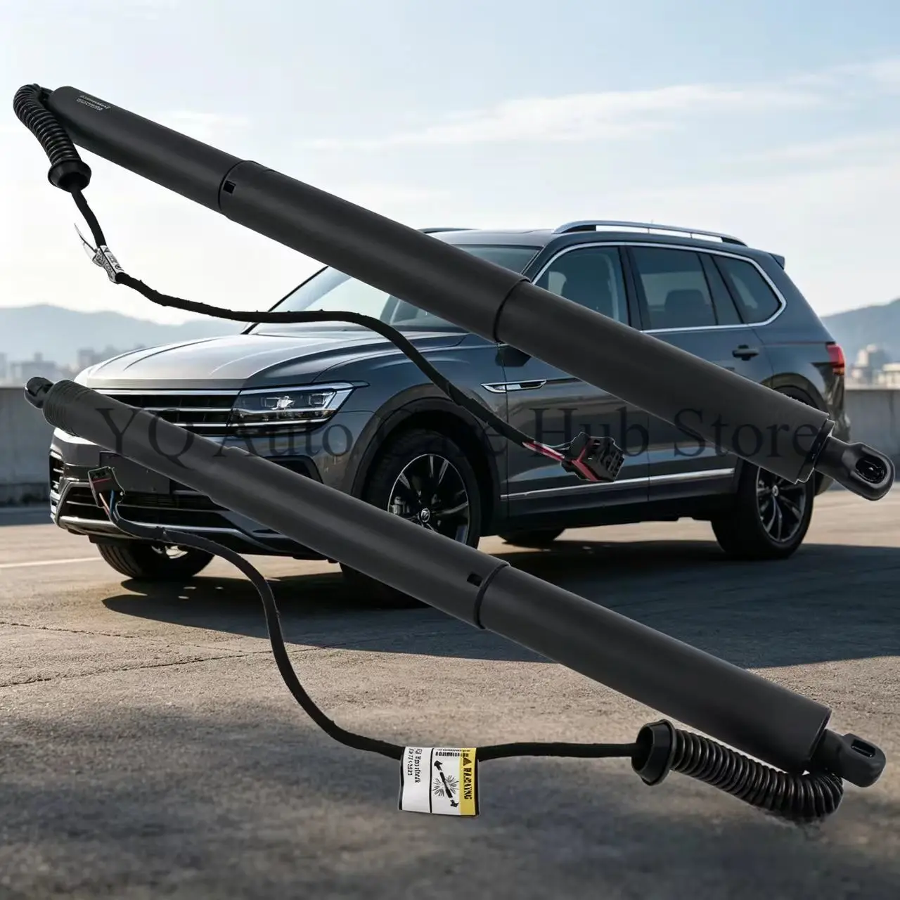 A Pair 6892012010 68910-12010 Electric Tailgate Lift Strut For Toyota Corolla UKP 19-22 Power Hatch Rear Door Liftgate Support