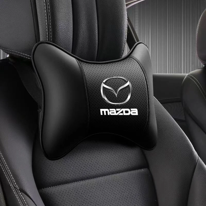 

Car Accessories Leather Seat Headrest Neck Pillow For Mazda 2 3 6 CX5 CX30 CX8 CX3 CX9 BT50 MX5 CX7 CX9 RX7 MX3 RX9 MPS MS MX-5