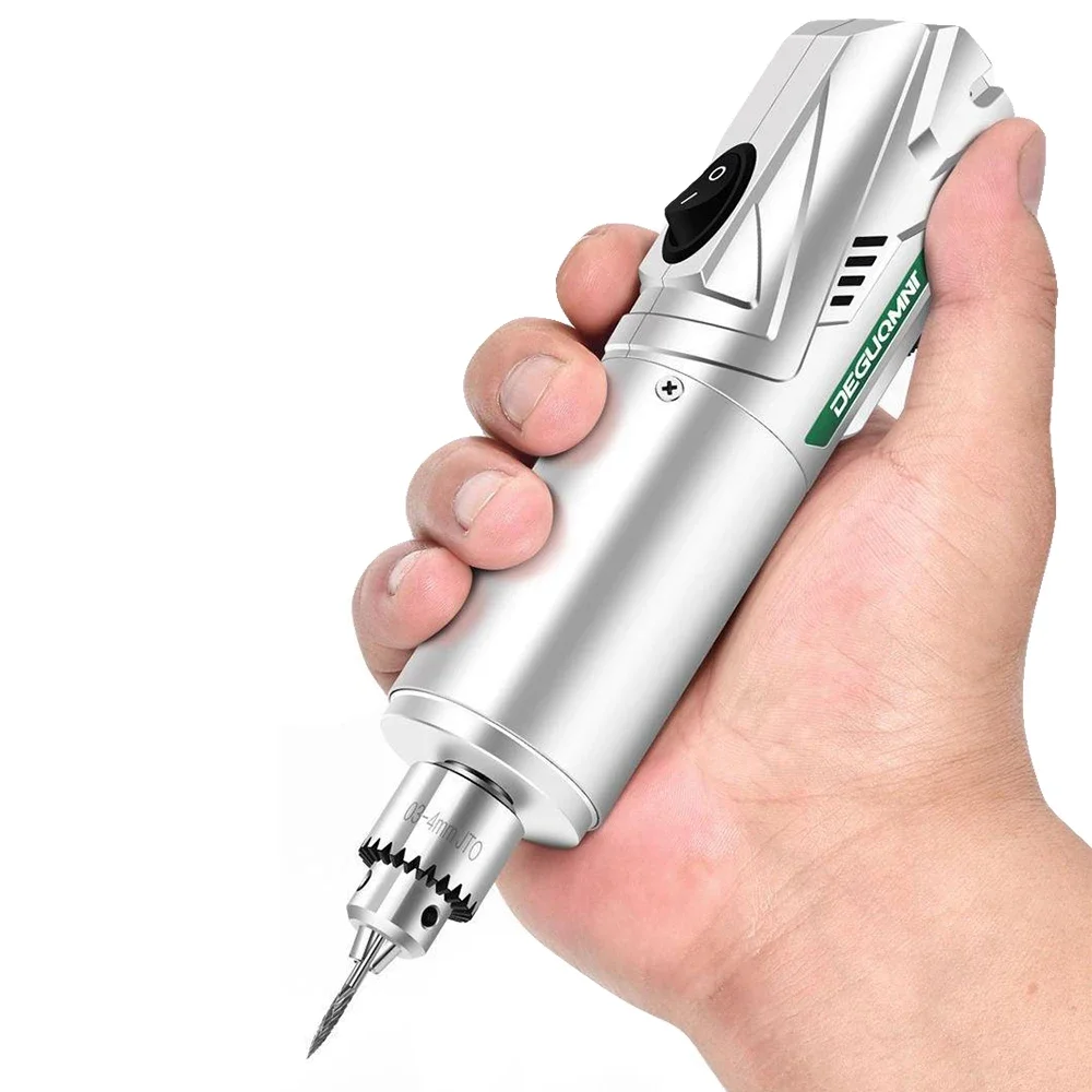 Mini Small Speed Electric Grinder Polisher Engraver Jade Polishing Cutting Carving Tool Hand-held Electric Grinder Grinding Pen