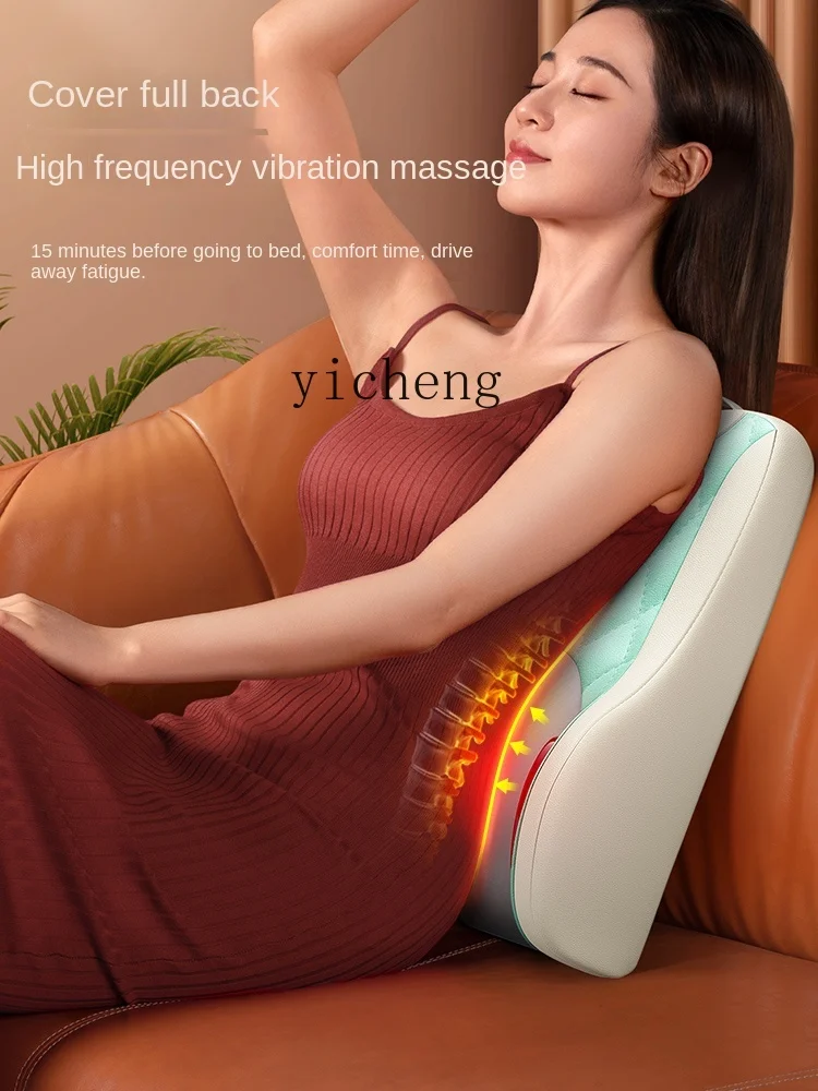 ZK Massager Electric Beating Cushion Home Back Waist Cervical Spine Full Body Multifunctional Shoulder and Neck Massager