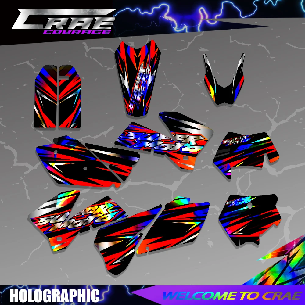 오토바이 스티커 배경 그래픽 데칼 KTM 525 450 400 300 250 200 125 sx sxf mxc xc xcf xcw exc excr 2005 2006 2007용