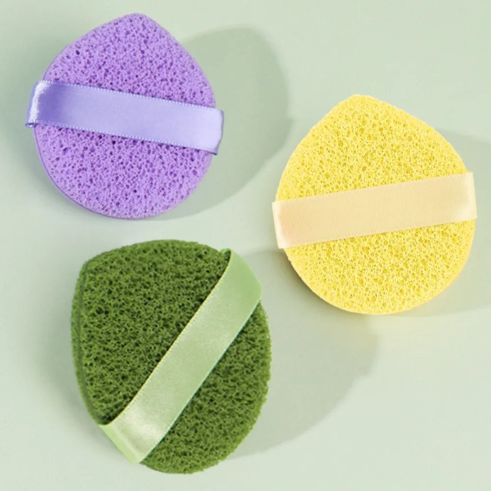 Soffio detergente per il viso Morbido e delicato sulla pelle Schiuma rapida Pulizia profonda Spugne igieniche per il lavaggio del viso Strumento per la cura della pelle del viso