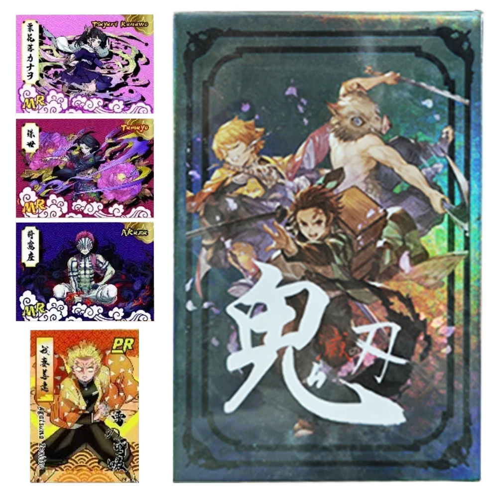 Wholesale Demon Slayer Card For Children Tomioka Giyuu Kochou Shinobu Rengoku Kyoujurou Limited Game Collection Card Kids Toys