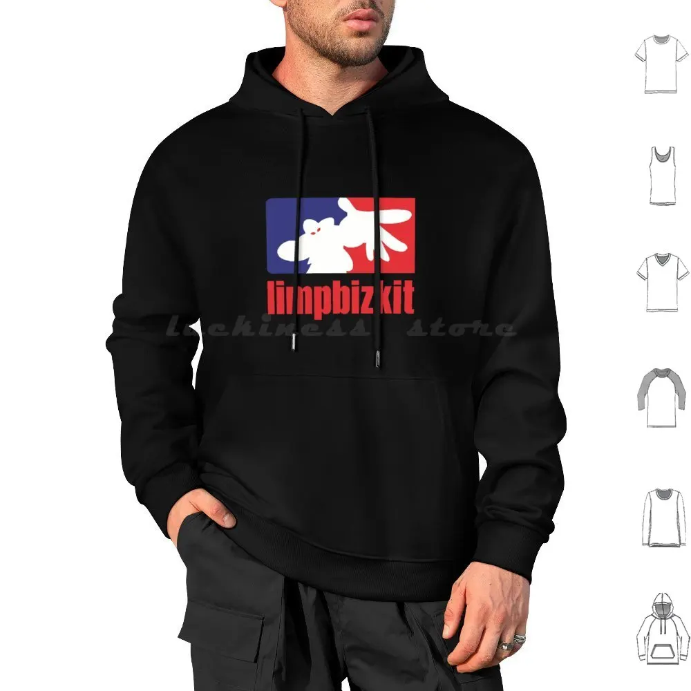 Limp Bizkit American Rap Rock Hoodies Long Sleeve Limp Bizkit American Rap Band Jacksonville Florida Fred Durst Sam