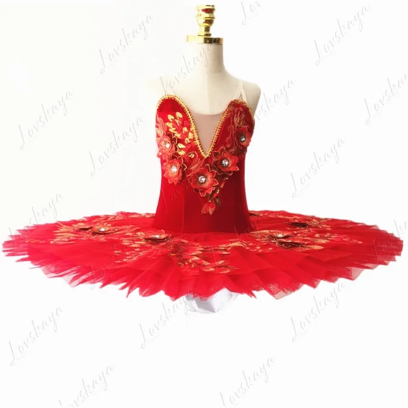 Abito da balletto, abito latino, ricamo carino principessa