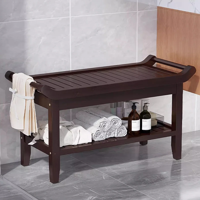 Wooden Shower Bathroom Chair Children Medical Camping Tourist Shower Stool Bedroom Taburete Plegable Cabeceros Trendy Furniture