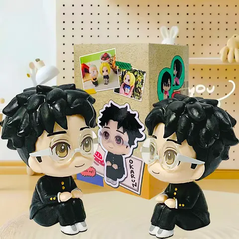 Nowa figurka anime Dandadan w wersji Q, 9 cm, Okarun Dan Da Dan, figurka akcji, model, zabawki, figurki akcji, prezenty, zabawka