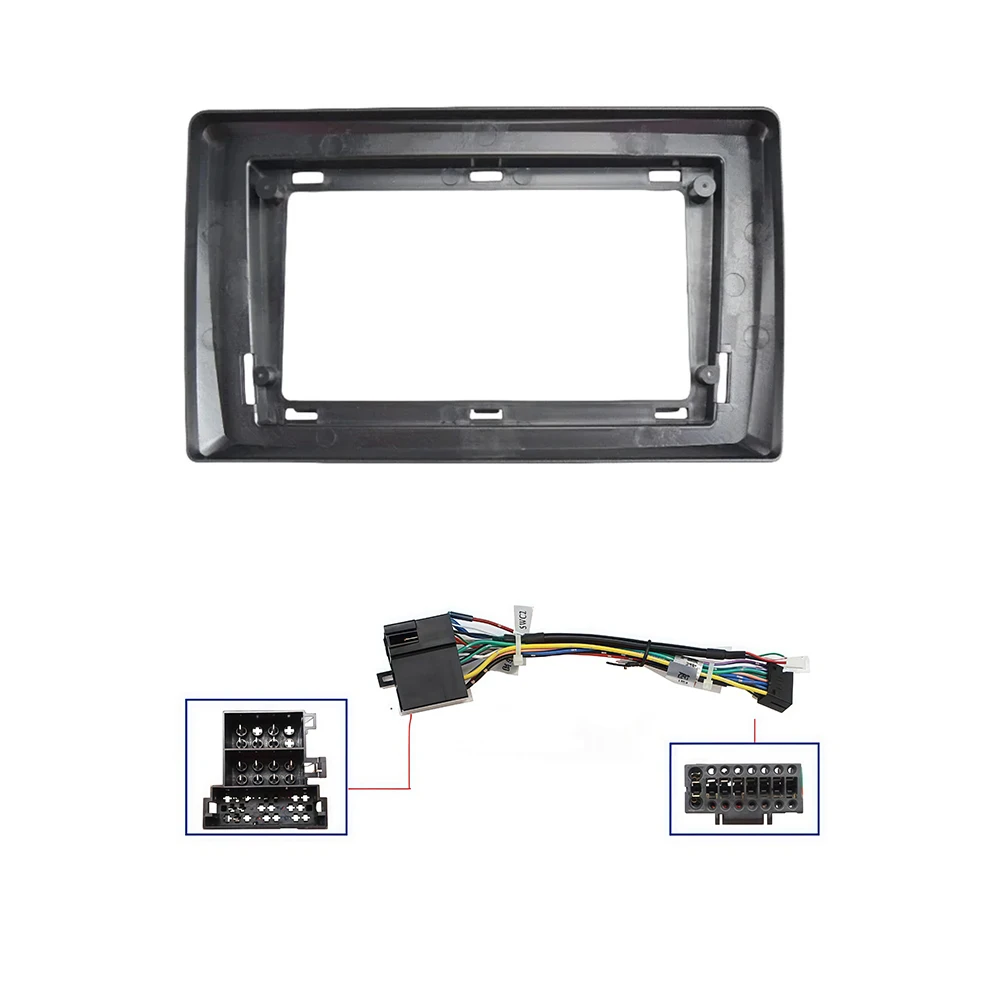 ''10.1 Inch'' For 2004-2007 Suzuki Ignis  2 DIN Car Radio Fascia Frame Dash Kit with Cable Adapter