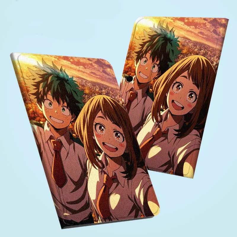 My Hero Academia Art Popular لـ OPPO Pad 2 3 4 Neo Air SE X Pro 10.36 11 11.4 11.61 12.1 13.2 بوصة 2025 حافظة كمبيوتر لوحي قابلة للطي