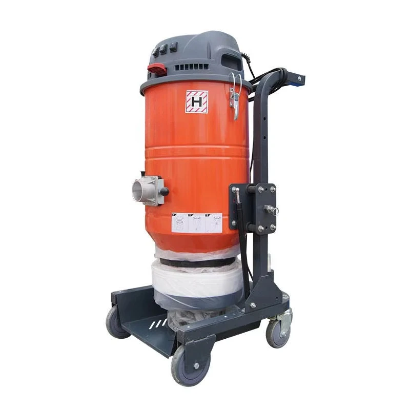 Handheld Cordless Vacuum Cleaner for Concrete Floor Electric Vacuum Cleaner with Dust Collection Station