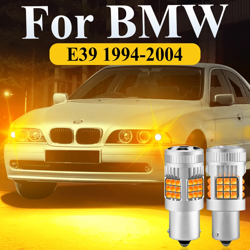 Turn Signal LED Lights For BMW E39 1994-2004 Front Rear Indicator Lights Bulb 5 Series E39 Touring 1999 2000 2001 2002 2003 2004