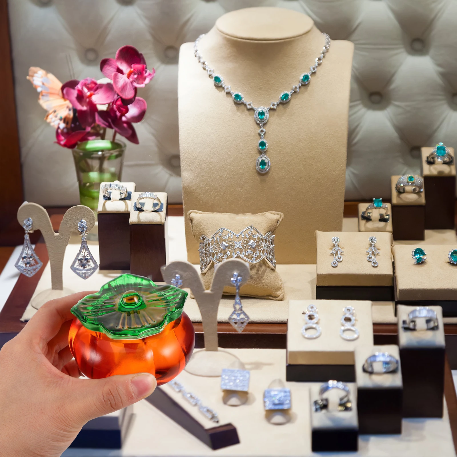 

Glass Nail Dish Cup Lid Acrylic Liquid Manicure Nail Art Tool Clear Brush Holder Compact Transparent Glass Dappen Dish