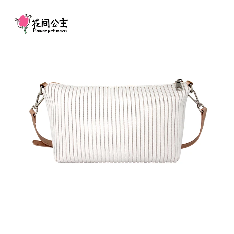 Flower Princess AROMA Designer Fashion Small Shoulder Women\'s Bag 2024 Trend Knitted Female Crossbody Messenger Bags for Women