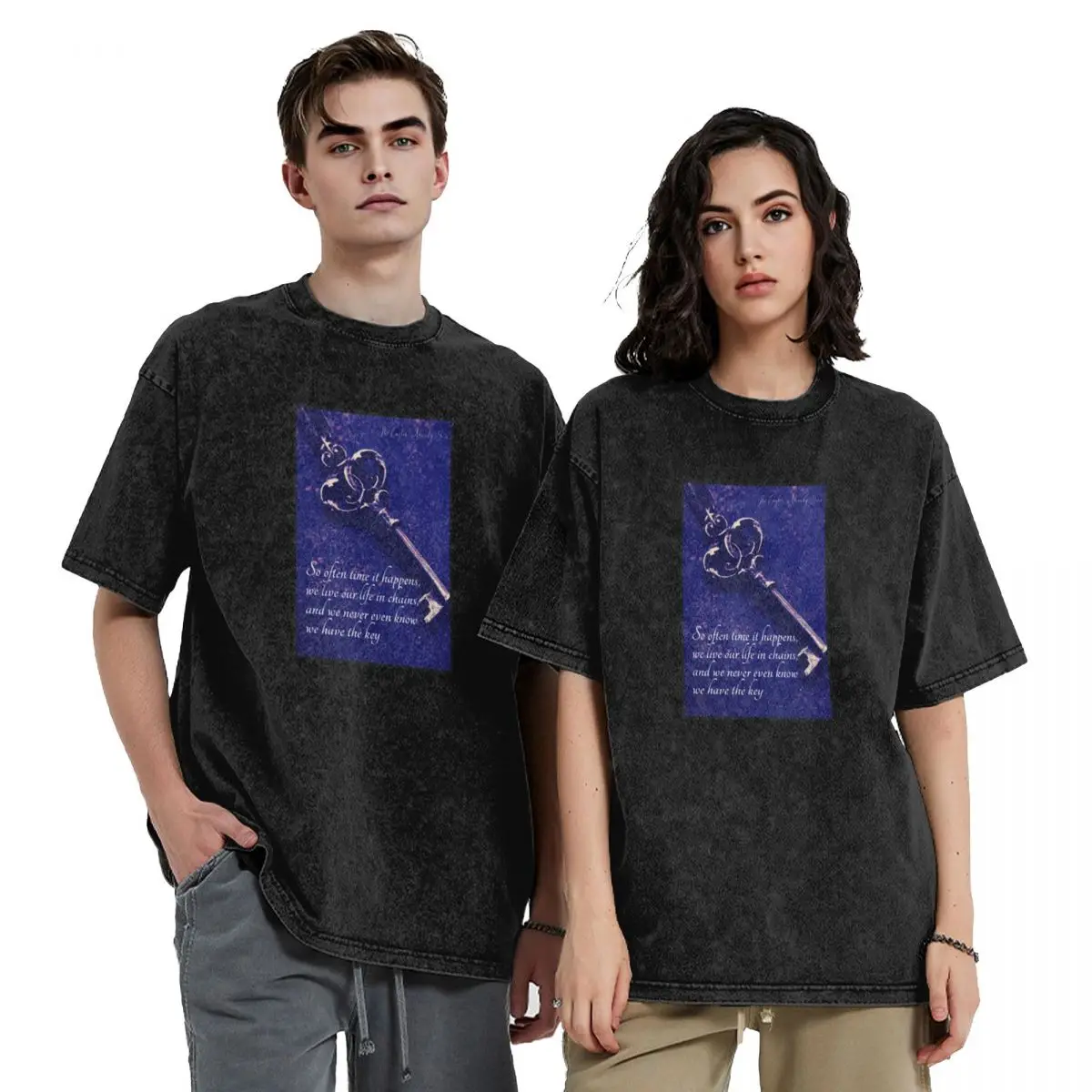 

So often time it happens, we live our life in chains, and we never even know we have the key. The Eagles, Already Gone T-Shirt