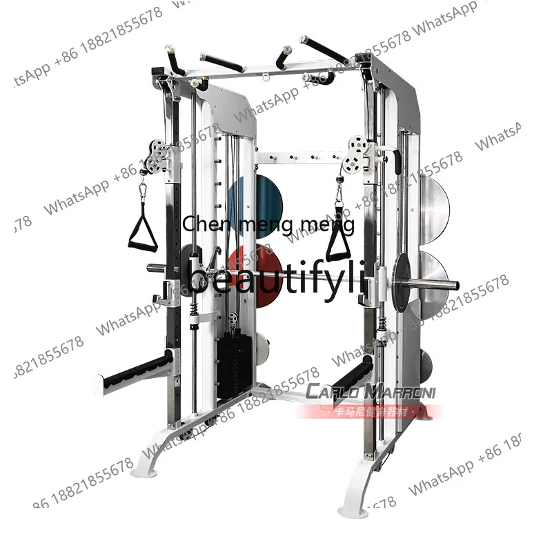 

X Gantry comprehensive training equipment Commercial fitness equipment Squat bench press Household multi-functional integration