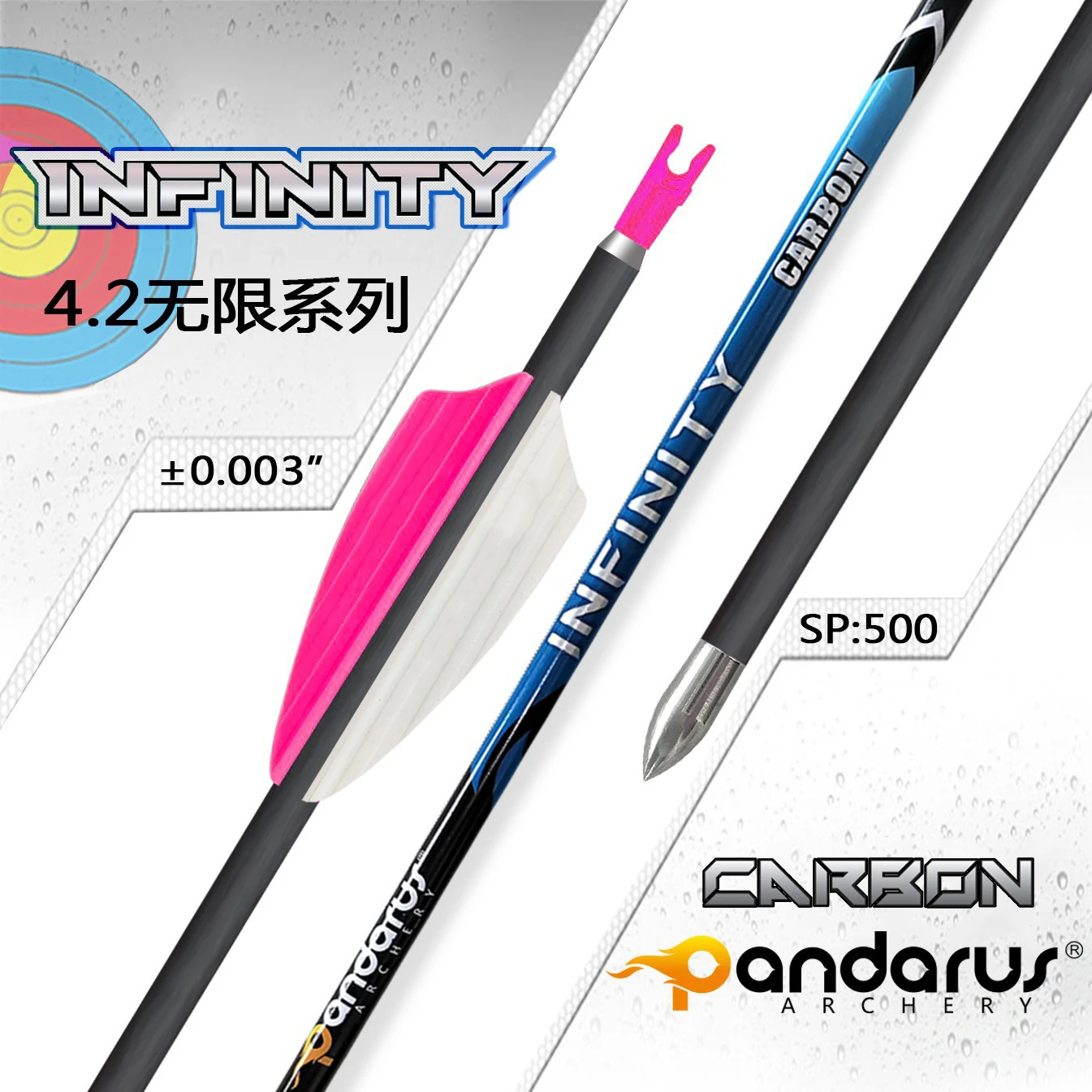 

ID4.2mm 30inch Spine400 500 600 700 800 900 1000 1100 1200 1300 1400 1500 Pure Carbon Arrow Archery Compound Recuvre Bow Shooti