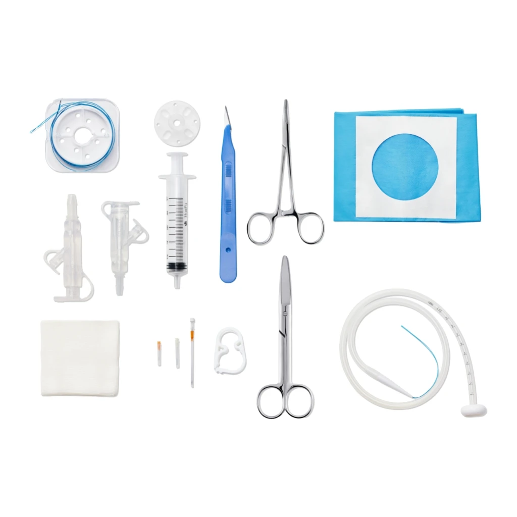 Disposable  Gastrostomy  Integrated Sterile Instrument System for Minimally Invasive Enterostomy and Nutrition Support Surgery