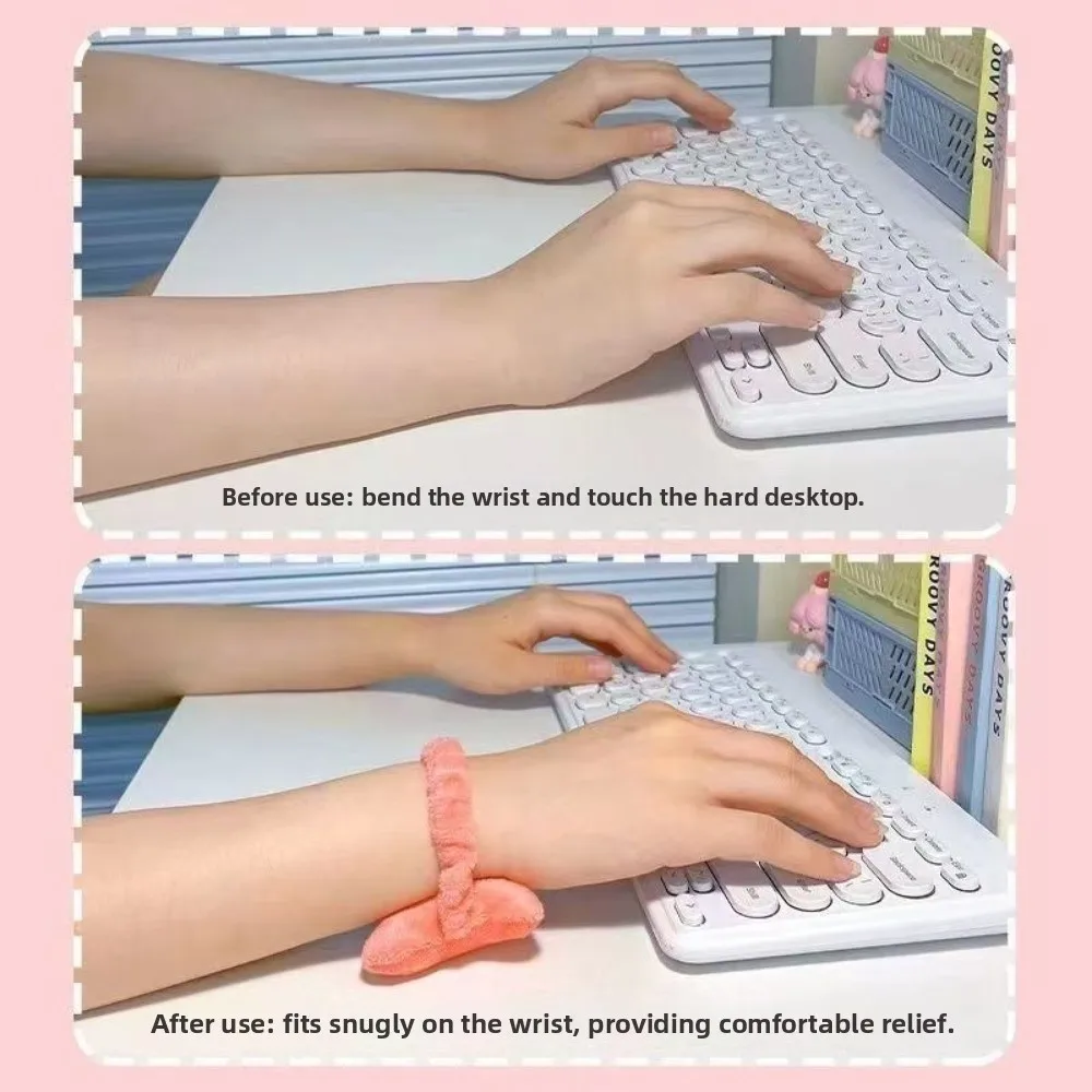 New Wrist Pad Soft Multi-purpose Mouse Wrist Guards Breathable Freely Moveable Wrist Hand Pillow for Office Worker