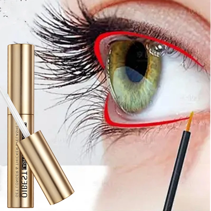 4 ML Advanced Formula Eyelash Serum for Thicker Longer Eyelashes and Eyebrows Brow and Lash Growth Serum Lash Enhancing Vegan