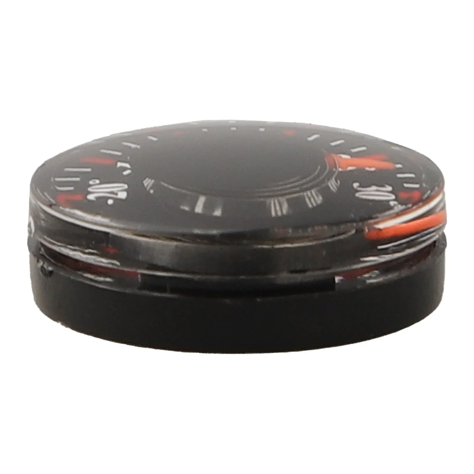 High Precision Thermometer Plastic Round Temperature Gauge Double Temp Monitor Test Fitting For Household Auto