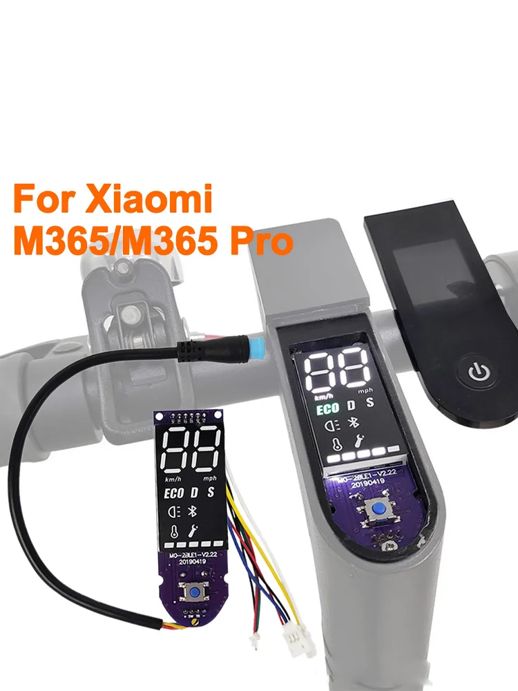 Bluetooth Dashboard for Xiaomi M365 and Pro 1S Electric Scooter With Protect Cover Display Upgrade Repair Parts