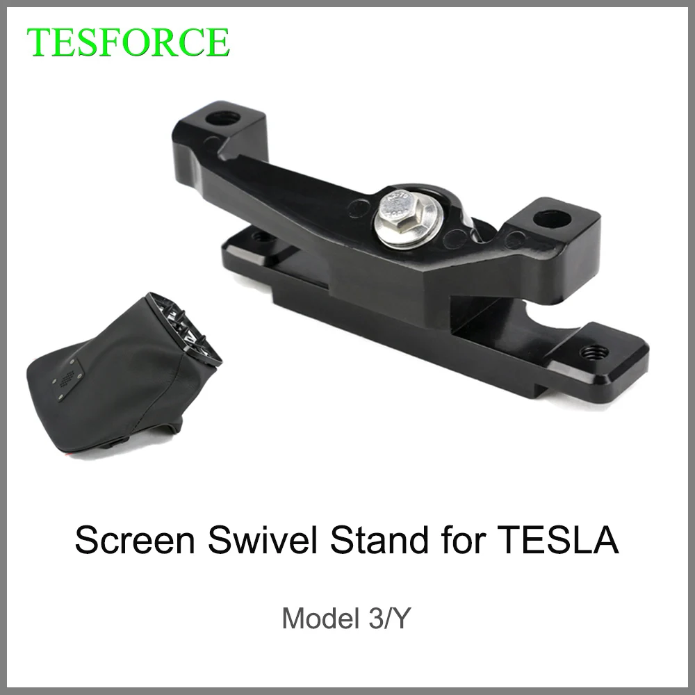 

For Tesla Model 3/Y 2017-2022 Sreen Rotating Bracket Holder Removeable Screen Stand 30 Degree Swivel Mount Easy Installation