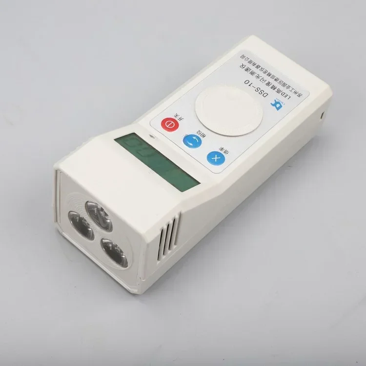 DSS-10 Charging Speedometer Stroboscope/LED Flash Speed Electric Fan Printing Twister