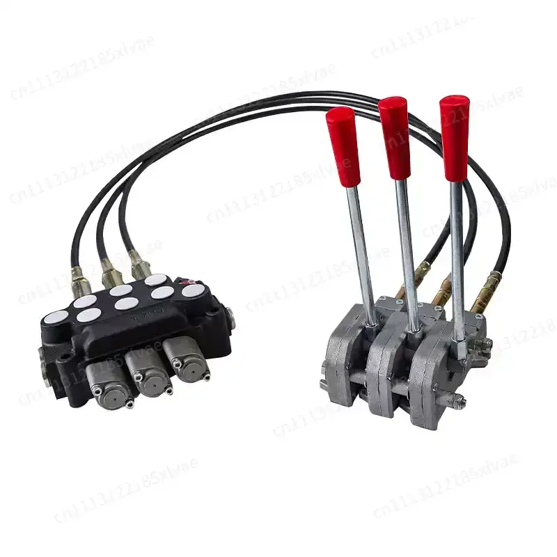 Suitable for  Pull-wire Hydraulic Multi-way Valve ZT12 Remote Control Manual Tractor Hydraulic Modified Multi-way Reversing Valv
