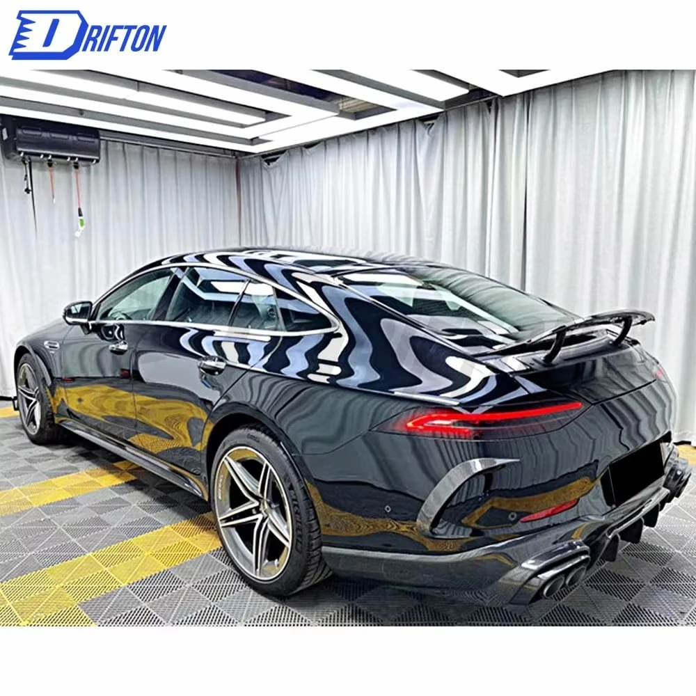 Brabu Style Rear Diffuser for Mercedes Benz AMG GT53 Dry Carbon Fiber Bodykit