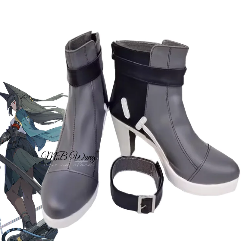 Anime Cosplay Sapatos e Botas para Mulheres e Homens, Zentai Miyabi, Zenless Zone Zero, Halloween Costume, Roupa de Carnaval, Party Prop