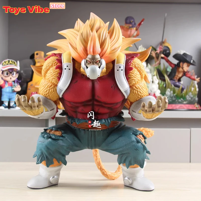 

Фигурка Dragon Ball Heroes Cumber Golden Great Ape GK, аниме-мерч, коллекционная модель, украшение для стола, подарок для фанатов, игрушка