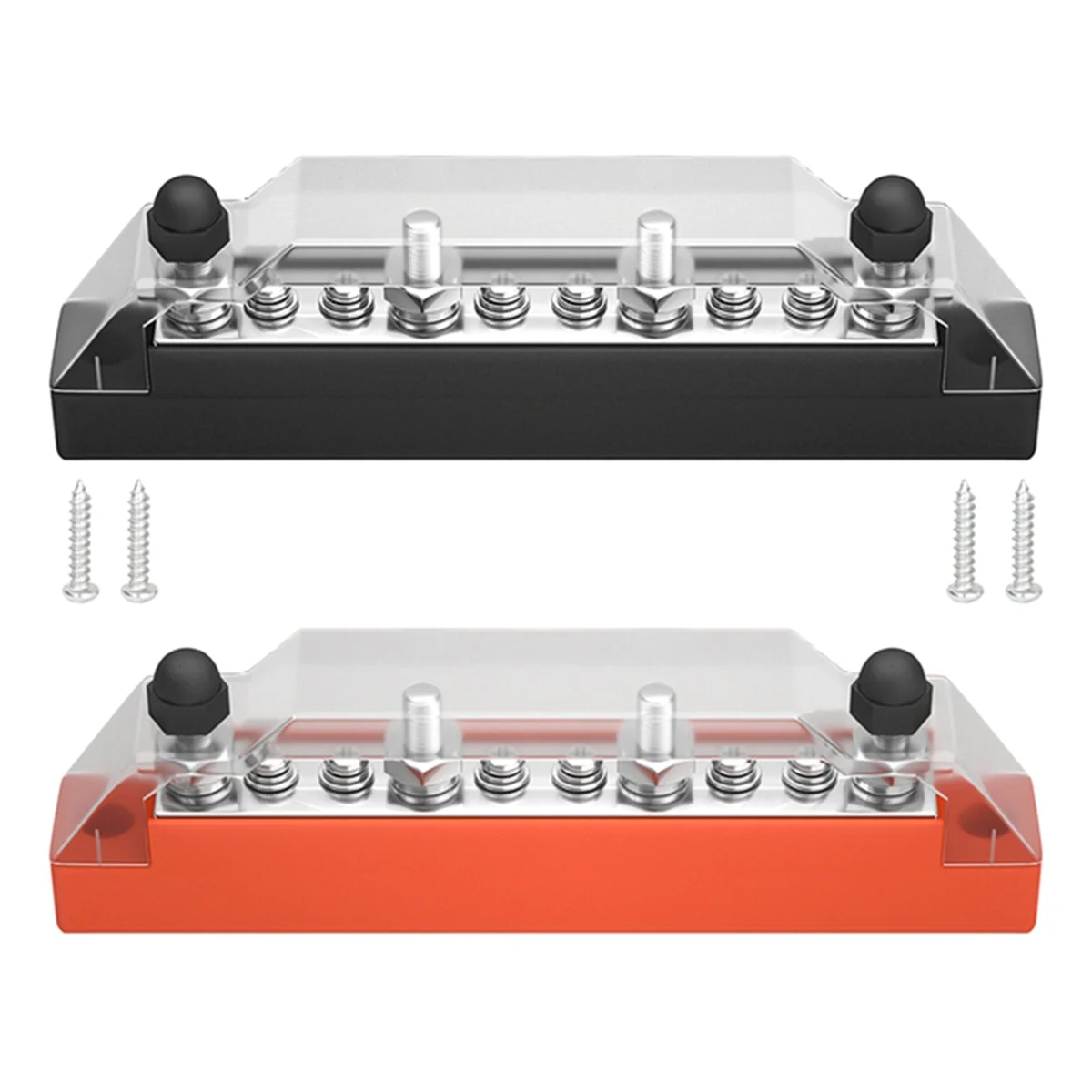 

Positive and Negative Bus Power Supply 12V Distribution Block /M6 Automotive Terminal Block Stud Marine Terminal Bus