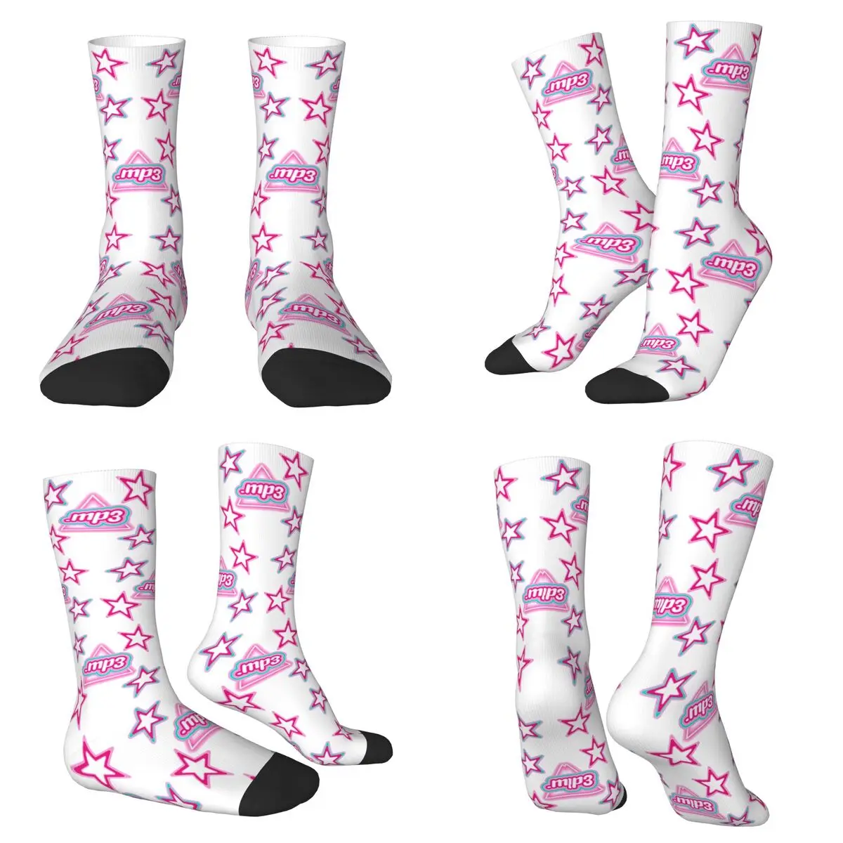 

MP3 Emilia Mernes (1) Носки Harajuku Высококачественные чулки Всесезонные длинные носки для подарка на день рождения унисекс