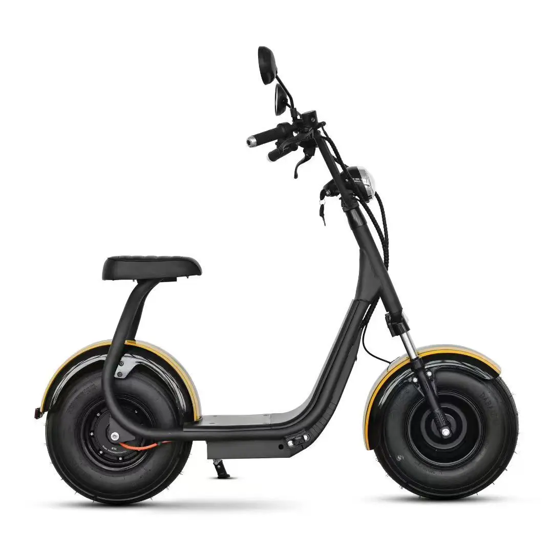 YTYIN The Latest Best-selling Electric Bicycle In Brazil, 1000W Electric Fat Tire Small Harley 60V12AH Lead-acid Battery