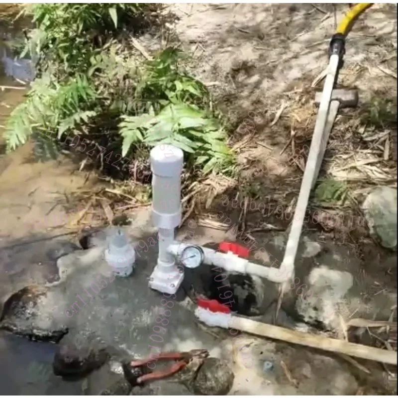

Non-Electric Hydraulic Ram Pump | High-Lift Water Pump for Mountain Irrigation