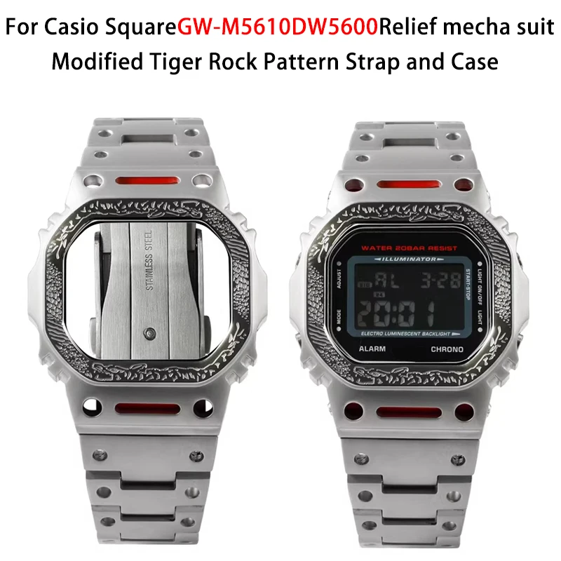 per-casio-small-square-gw-m5610dw5600-serie-modificato-tiger-rock-modello-relief-mech-cassa-in-metallo-cinturino-orologio-accessori-alla-moda