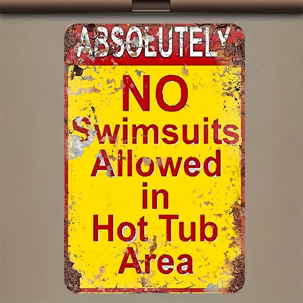 Vintage Retro Metal Tin Sign - 
