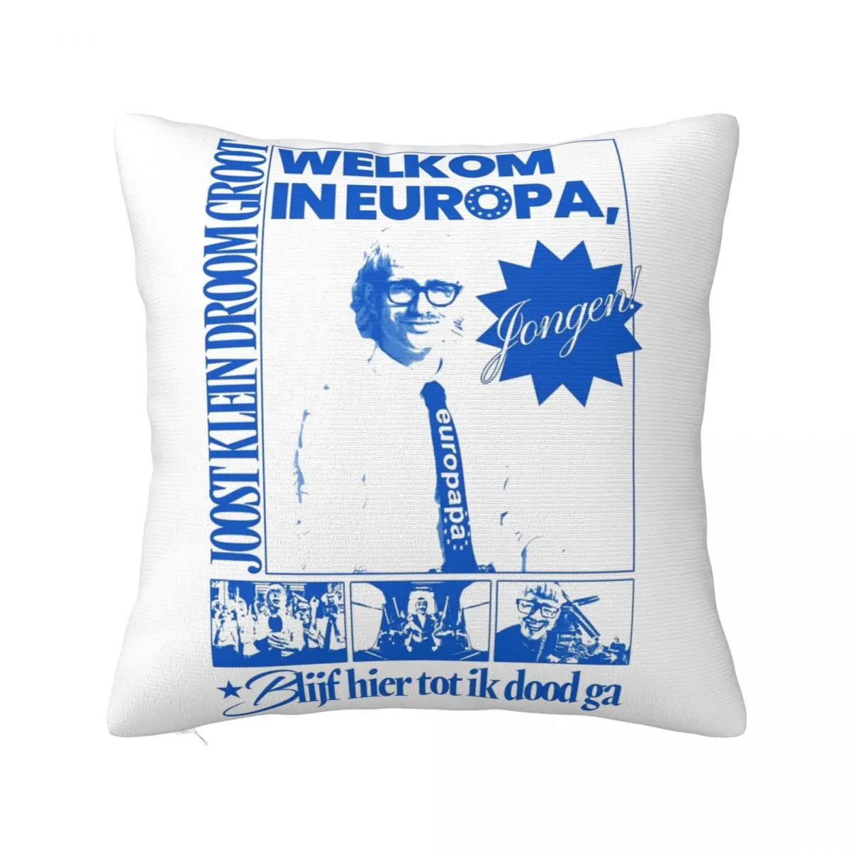 Home Decorations Joost Klein Eurovisions Song Contest 2024 The Netherlands Pillowcase Merch Pillow Cover Zipper Multiple Sizes