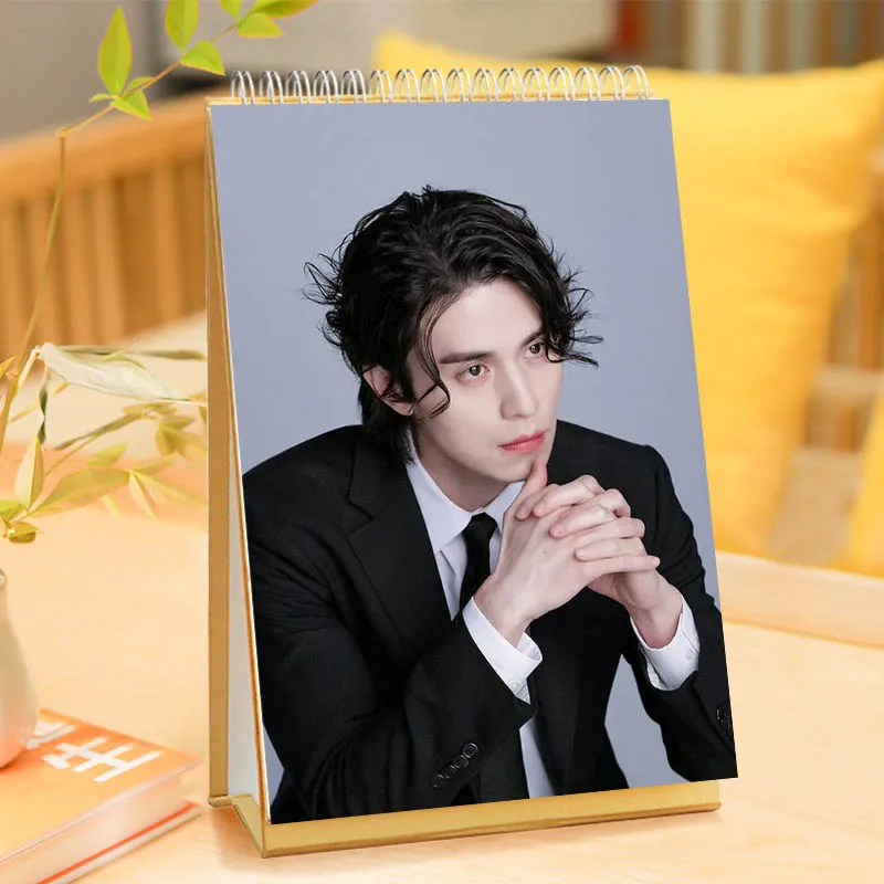 2025Year Dong-Wook Lee 13pages Desk Calendar Planner Desktop Ornaments Decoration