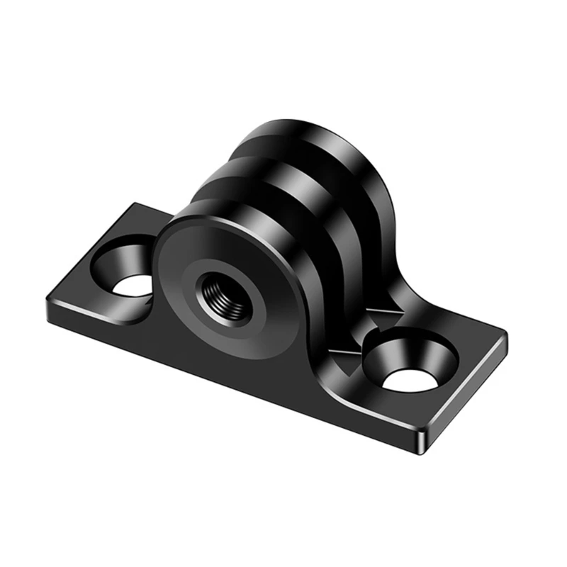 

Y1UB Aluminum Alloy Flat Bottom Tripod Mount Adapter Screw Holder Base for 360R 8/7/6/5 Action Camera