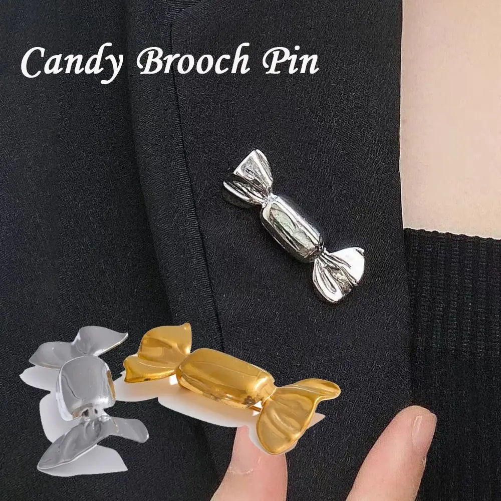 New Fashion Metal Candy Brooches Gifts Beautiful Cute Brooch Pins Jewelry Charming Decoration For Women