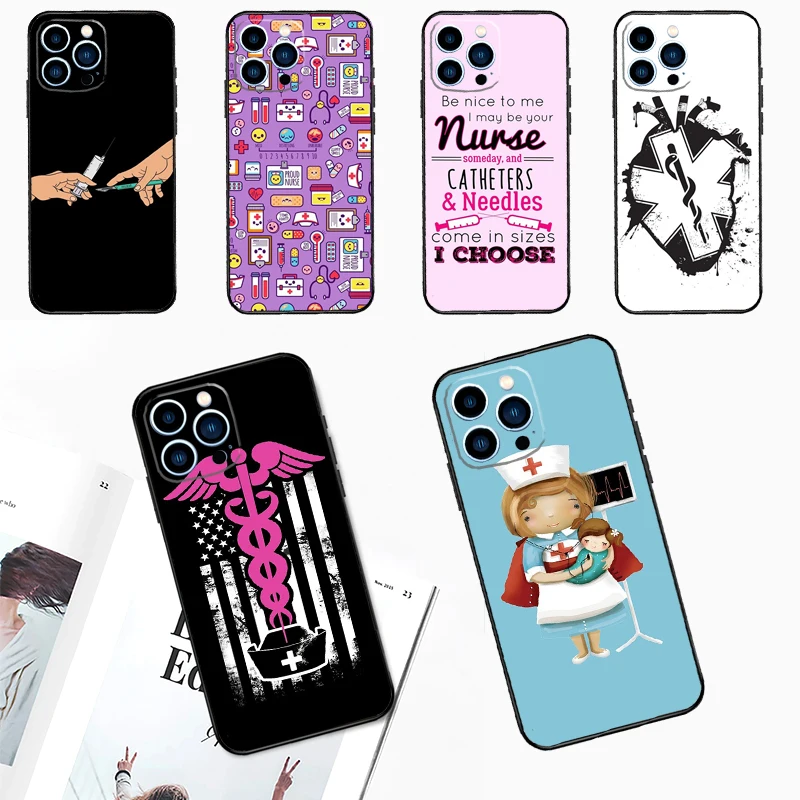 Medicine Doctor Nurse Case For OPPO Find X8 X6 X5 Pro X9 Ultra Cover For OPPO Reno 15 F 11 12 13 10 14 Pro 7 8 Lite